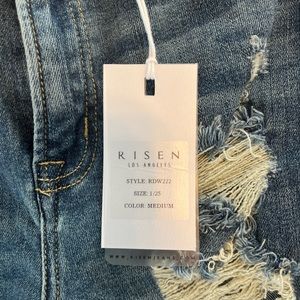 Size 1 (25) NWT Risen Jeans